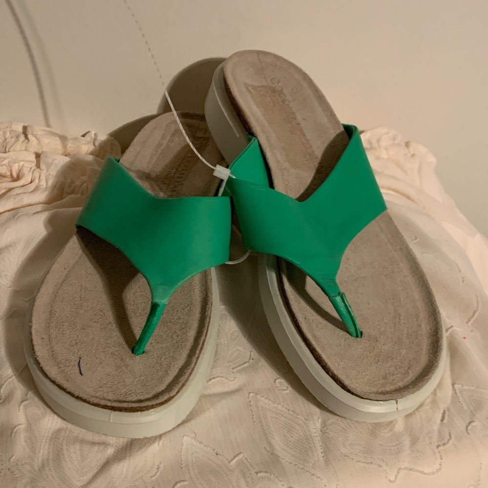 Ecco Women's Green Sandals